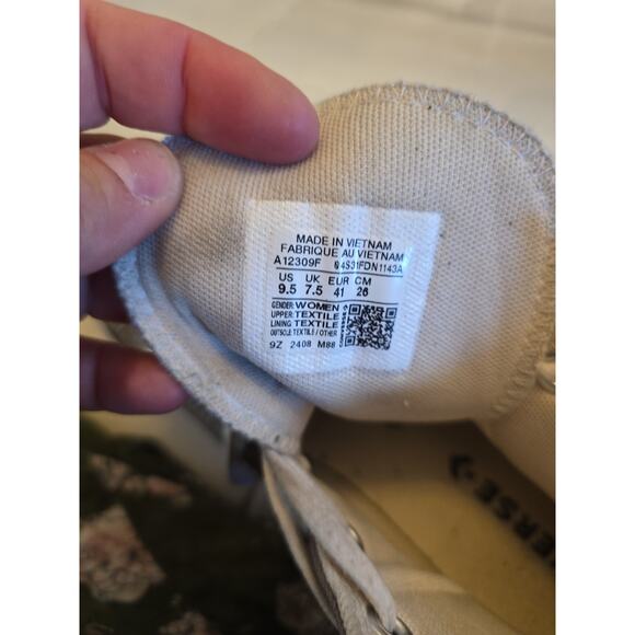 Converse Chuck Taylor All Star Move Platform Womens 9.5 Sneakers Black A12309F - Picture 6 of 16